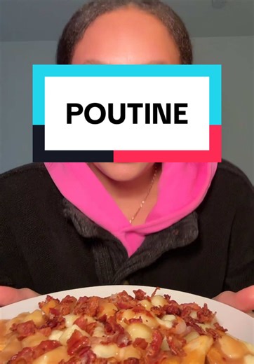 FRYDAY!!! POUTINE😁 #mukbang #poutine #fries #eating #loadedfries | Poutine Fries