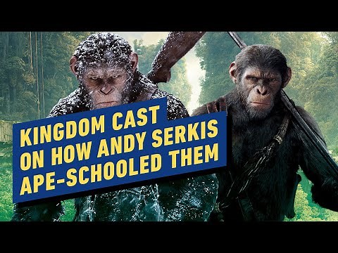 Kingdom of the Planet of the Apes Cast on Ape School, Andy Serkis and Motion Capture