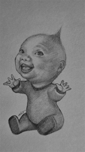 mei 𐙚⋆ on Instagram: "How to draw Jack-Jack from incredibles. #fyp #foryou #explorepage #reelstab #incredibles #funny #meme #brainrot #relatable #art #drawing #sketch #artist #viral #trending"