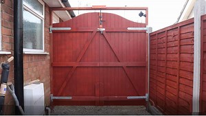 How I Made & Fitted our DIY Double Wooden Gates