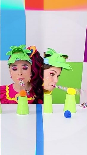 Maria vs Dani Blow and Knock Down #lerolero #shorts