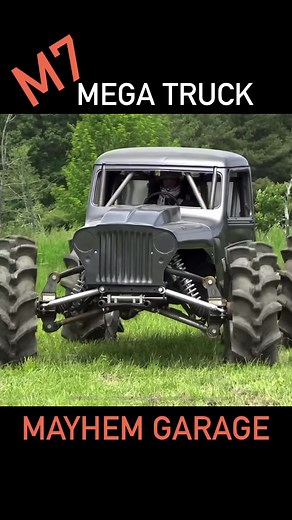 4.9M views · 110K reactions | M7 mega truck! #michiganmotorsports #megatruck #mayhemgarage | Buddy713 - Michigan Motorsports | Facebook