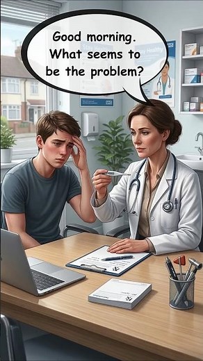 Spoken English Practice | Doctor Visit Dialogue