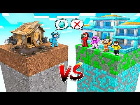 I Evolved from POOR CHUNK to MILLIONAIRE CHUNK in Minecraft