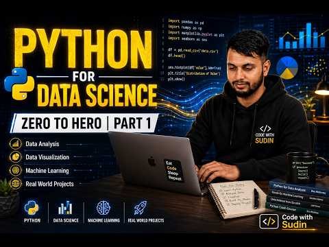 Python for Data Science part 1 video