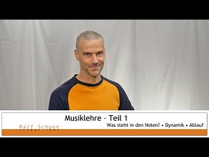 Musiklehre - Teil 1