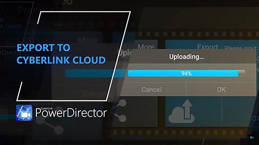 サイバーリンククラウドへのアップロード方法