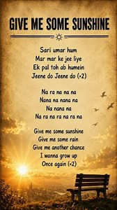 Give Me Some Sunshine 🌅 | 3 Idiots | Lyrics Video | Bollywood Classic