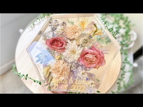 Casting My Wedding Bouquet in Resin! Resin Art Tutorial