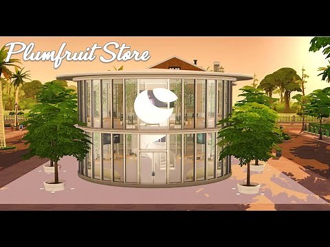 Plumfruit Store | The Sims 4 | CC | Speed Build