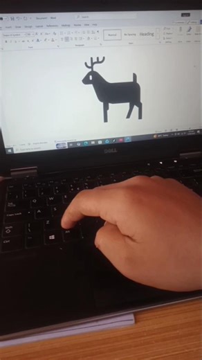 Shortcut Key In MS Word For Deer Symbol | English Tutorial Shorts | Tech pro