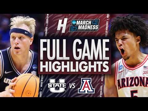 Utah St. vs Arizona - FULL GAME HIGHLIGHTS 🔥 Second Round | NCAA March Madness 2026