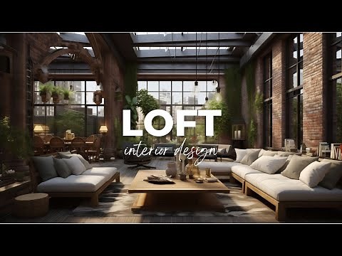 Loft Interior Design: A Spatial Liberation and Artistic Industrial Fusion Living