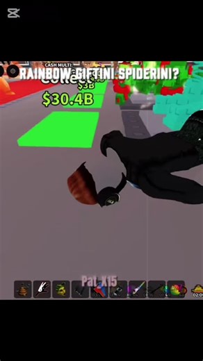 STEAL A BRAINROT RAINBOW 15M PER SECOND ​#stealabrainrot #rainbow #steal #roblox #robloxshorts