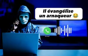 80K views · 3.3K reactions |  Un anarqueur tombe sur un évangéliste : La séance d'arnaque tourne en évangélisation. Il a reçu le Seigneur et à la fin il répond par le dernier mot de la Bible "Amen" Écoutons | Yves Dakoudi | Facebook