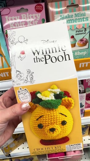 Winnie the Pooh Crochet Kit from Five Below