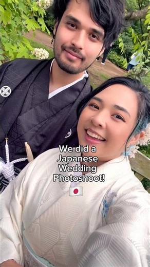 We did a Japanese Wedding Photoshoot 💒
