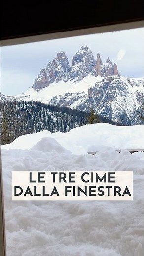 LE TRE CIME DI LAVAREDO DAL RIFUGIO MONTE AGUDO #dolomiti #dolomiten #dolomites #trecimedilavaredo