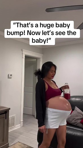 Too Long Pregnant: Relatable Moments of a Huge Pregnant Belly