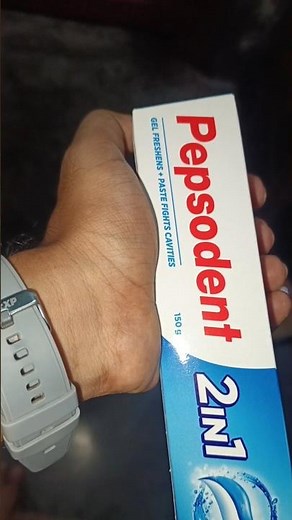 pepsodent 2 in 1 toothpaste unboxing 🎁 Myntra #myntra #toothpaste #pepsodent