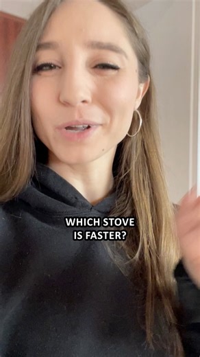 18K views · 288 reactions | Gas vs. Induction?  Let's settle this debate once and for all! #germankitchen #americankitchen #germanyvsusa #cooking | Feli from Germany | Facebook