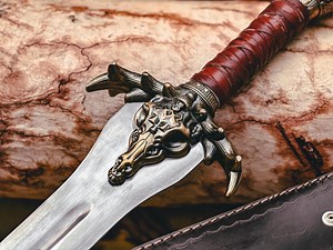 Handmade Viking Barbarian Carbon Steel Sword Replica, Wedding Gift, Best Gift for Him, Birthday Gift, Christmas Gift, Anniversary Gift - Etsy