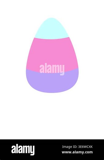 rise and float animation of candy corn