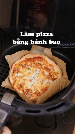 Try making pizza using steamed buns #vananter #food #cooking #nauan #pizza