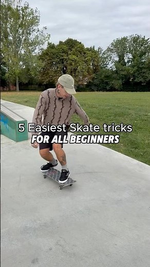 5 Easiest skate tricks for ALL Bginners