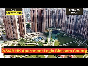 2BHK Flats in Logix Blossom County Sector 137 Noida | Rent 27000 Flats in Noida | #flatsforrent