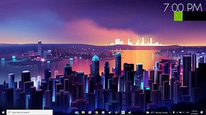 Neon Skyline [4K] by Me.