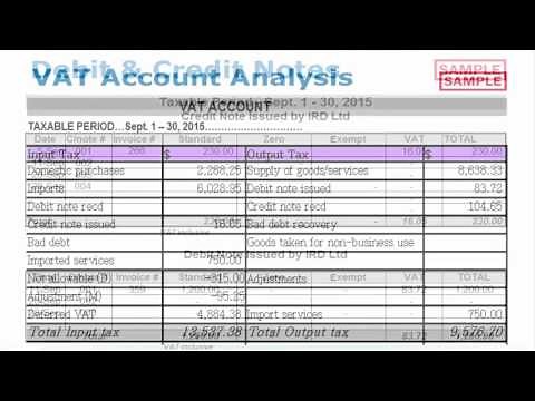 How to Account for VAT.