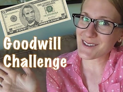 $5 Goodwill Challenge: Summer Edition!