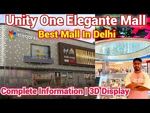 Newly Open Mall Nsp | Unity One Elegante mall | Nsp Unity One Elegante Mall | Nsp mall Delhi