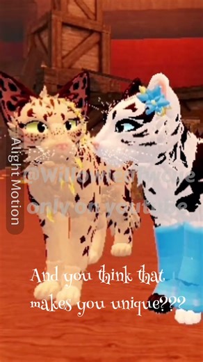 Tried putting text behind cats for the first time :D #warriorcats #wcue #wcueocs #warriors #ocs