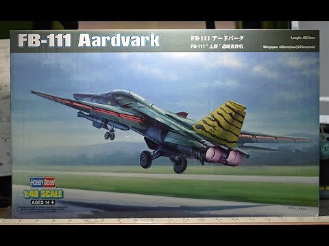HobbyBoss FB-111 Aardvark 1/48 Scale