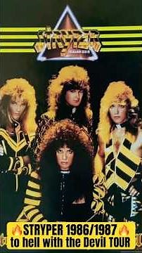 STRYPER “to hell with the Devil” 1986/1987 TOUR!🔥