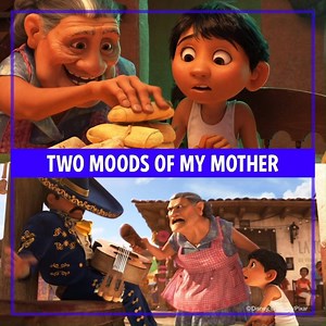 There are only two moods of our mothers! Coco | Disney India