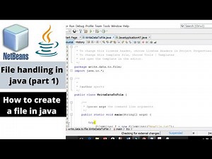 How to create a text file and how to find it in java using netbeans IDE
