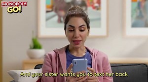 Monopoly Go! TV Spot, 'Getting Along With the In-Laws'