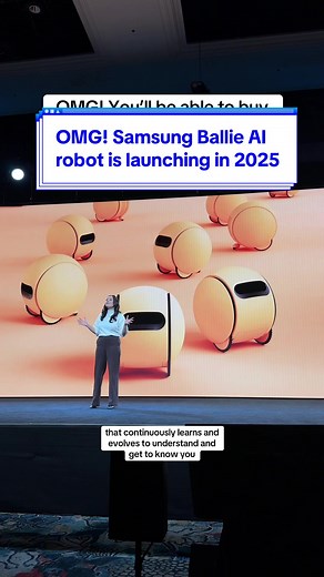 Samsung Ballie AI Robot Launching in 2025