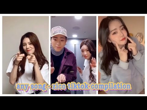 any song challenge - zico tiktok compilation pt.1