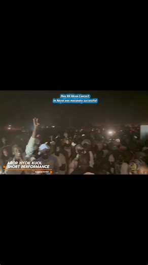History Repeated! May Ril Abyei was massively successful in Abyei Town partying till morning. Big love and thanks to who ever contributed to the success of this unmatched event. - Veto Man short performance coverage - Arop Nyok Kuol short performance coverage - Bebe Lyfe short performance coverage. - African Rastaman short performance coverage @top fans Abyei Bro | Veto Man Di Classic