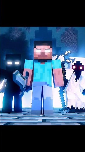 ENTITY 303 vs Herobrine vs Null 😱 Minecraft Most Dangerous Battle Ever #herobrine #mindcraft #fighte