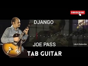 JOE PASS - DJANGO ( TAB GUITAR )