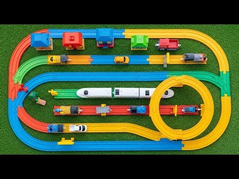 Toy Train Setup - Learning Through Play