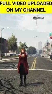 Scarlet Witch Mod in GTA 5 😈🔥#shorts #shortsfeed #shortvideo #gta5
