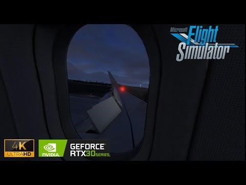 Lufthansa A320 Realistic 4K Landing | MSFS 2024