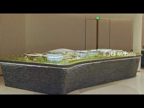 Retail Model #modelmaking #shoppingmall