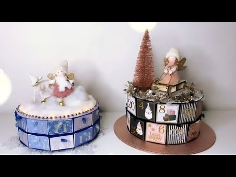DIY Advent Calendar Round | Tutorial